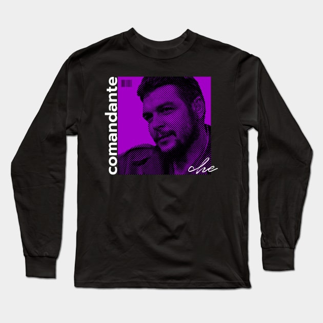 che guevara Long Sleeve T-Shirt by purplecrowshub